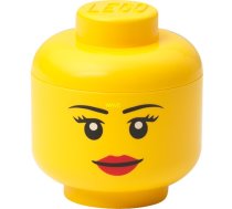 LEGO Storage Head "Girl", mini, uzglabāšanas kaste