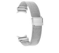 Milānas vilkme ar klasisku aizdari Samsung Galaxy Watch 6/5/4 - sudraba