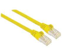 Intellinet tīkla patch Cable, Cat5e, 2m, dzeltens, CCA, SF/UTP, PVC, RJ45, apzeltīti kontakti, bez aizķeršanās, booted, mūža garantija, daudzslāņu maisiņš