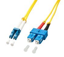 Lindy optiskās šķiedras kabelis LC/SC 15m