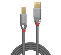 Lindy 0,5 m USB 2.0 A–B tipa kabelis, Cromo Line
