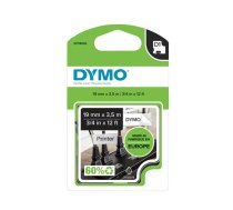 Dymo 16958/S0718050 DirectLabel etiķetes neilona melns uz balta 19 mm x 3,5 m priekš Dymo D1 6–12 mm/19 mm/24 mm/400 Duo