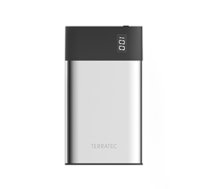 Terratec P40 Slim strāvas banka melns, sudrabs litija jonu (litija jonu) 4000 mAh