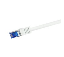 LogiLink C6A091S tīkla kabelis Balts 10 m Cat6a S/FTP (S-STP)