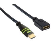 Tehniski ICOC-HDMI-4-EXT018 HDMI kabelis 1,8 m HDMI A tips (standarta) Melns