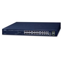 PLANET GS-4210-24T2S tīkla slēdzis Pārvaldīts L2 Gigabit Ethernet (10/100/1000) 1U Blue