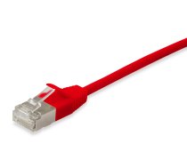 Aprīkot Cat.6A F/FTP Slim Patch Cable, 1m, sarkans