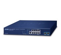 PLANET L3 4 portu 10/100/1000T + pārvaldīts Gigabit Ethernet (10/100/1000) 1U