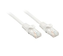 Lindy Rj45/Rj45 Cat6 0,5 m tīkla kabelis Balts U/UTP (UTP)
