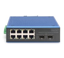 Digitus Industrial 8+2 -Port Fast Ethernet PoE slēdzis