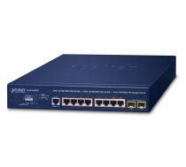 PLANET IPv6/IPv4, 2 portu pārvaldīts L2/L4 Gigabit Ethernet (10/100/1000) Power over Ethernet (PoE) 1U Blue