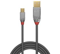 Lindy 7,5 m USB 2.0 A tipa līdz Mini-B kabelis, Cromo Line