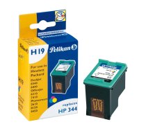 Pelikan 351586/H19 drukas galviņas kasetnes krāsa, 3x450 lapas 4,7 ml Pack=3 (aizstāj HP 344) HP DeskJet 5740/9800/PhotoSmart 325/PhotoSmart 8750/PSC 2355