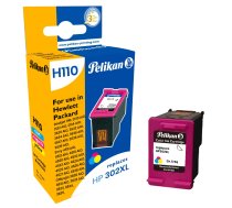 Pelikan 4950880/H110 drukas galviņas kasetnes krāsa, 330 lapas (aizstāj HP 302XL) HP DeskJet 1110/2130/OfficeJet 5200