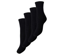 Sieviešu zeķu komplekts PCELISA 4 PACK SOCKS NOOS Black