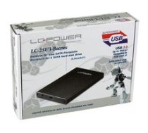 LC-Power LC-25U3-Becrux Black 2,5 collas