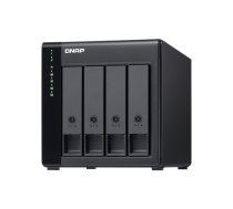 QNAP TL-D400S atmiņas diskdziņa korpuss HDD/SSD korpuss Melns, pelēks 2,5/3,5"