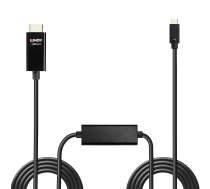 Lindy 5 m USB C tipa uz HDMI adaptera kabelis ar HDR