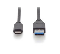 Digitus USB Type-C™ savienojuma kabelis, Gen2, Type-C™ līdz A