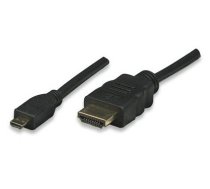Tehniski ICOC-HDMI-4-AD3 HDMI kabelis 3 m HDMI tips A (standarta) HDMI tips D (mikro) melns