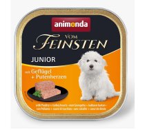 animonda Vom Feinsten ar mājputnu + tītara sirdīm Sirds, Putnu gaļa, Turcija Junior 150 g