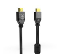 Inca IHD-21 HDMI kabelis 2 m HDMI A tips (standarta) 3 x HDMI tips A (standarta) Melns