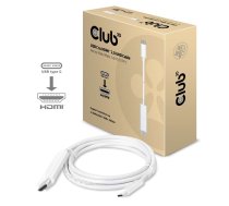 CLUB3D USB C uz HDMI™ 2.0 UHD kabelis, aktīvs 1,8 M/5,9 ft.