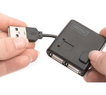 Digitus USB 2.0 centrmezgls, 4 porti