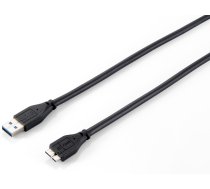 Aprīkojiet USB 3.0 tipa A līdz Micro-B kabeli
