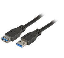 EFB Elektronik K5268SW.3 USB kabelis 3 m USB 3.2 Gen 1 (3.1 Gen 1) USB A Melns
