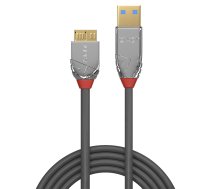 Lindy 1 m USB 3.0 A tipa līdz Micro-B kabelis, Cromo Line