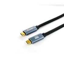Aprīkojiet USB 3.2 Gen 2 C–C kabeli, M/M, 2,0 m, 5 A, PD 100 W, 4K/60 Hz, 10 Gbps