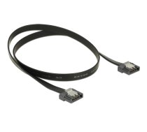 DeLOCK 0.5m SATA III SATA kabelis SATA 7-pin Black