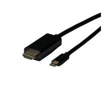 EFB Elektronik EBUSBC-HDMI-4K30K.2 video kabeļa adapteris 2 m USB Type-C melns