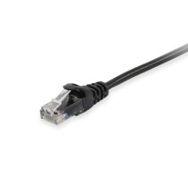 Aprīkot Cat.6 U/UTP Patch Cable, 0,25m, melns