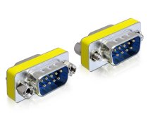 DeLOCK D-sub 9 M/M DB9 Sudrabs