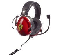 Thrustmaster Jaunums! T.Racing Scuderia Ferrari Edition austiņas Vadu galvas siksna Gaming Melns, Sarkans