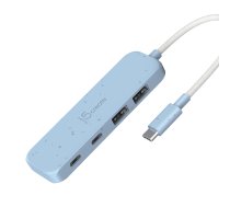 j5izveidojiet videi draudzīgu USB-C ar 4 portu Type-C un Type-A Gen 2 Hub