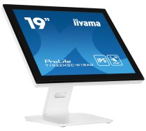 iiyama ProLite T1932MSC-W1SAG datora monitors 48,3 cm (19") 1280 x 1024 pikseļi Full HD LED skārienekrāns galda virsma balts