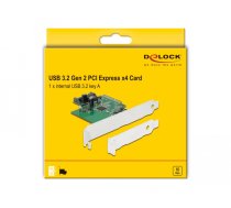 DeLOCK 89029 interfeisa kartes/adapteris Iekšējā SATA, USB 3.2 Gen 2 (3.1 Gen 2)
