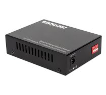 Intellinet Gigabit Ethernet Media Converter 10/100/1000Base-T uz 1000Base-SX (SC) Multi-Mode, 550 m (1800 pēdas), automātiskās sarunas