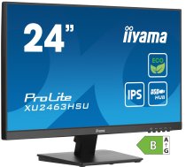 iiyama ProLite XU2463HSU-B1 datora monitors 60,5 cm (23,8") 1920 x 1080 pikseļi Full HD LED melns