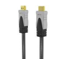Inca IHD-05T HDMI kabelis 5 m HDMI A tips (standarta) Melns