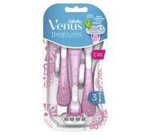 Vienreizlietojamie skuvekļi Venus Treasures Pink 3 gab