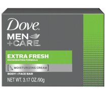 Cietās ziepes Men+ Care Extra Fresh (Body + Face Bar) 90 g