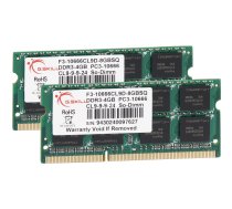 SO-DIMM 8GB DDR3-1333 komplekta atmiņa