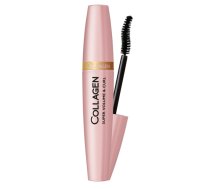 Skropstu tuša apjomam un skropstu krokošanai Collagen (Super Volume & Curl Mascara) 12 ml, melna