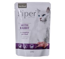 DOLINA NOTECI Piper Animals Sterilized Rabbit - mitrā kaķu barība - 100 g