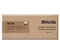 Actis TH-51A tonera kasetne (HP 51A Q7551A nomaiņa; standarta; 6500 lapas; melna)