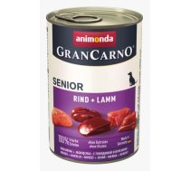 ANIMONDA GranCarno Senior Liellopu gaļa ar jēru - Mitrā suņu barība - 400 g